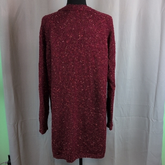 Knox Rose Maroon Women's Cardigan - Picture 2 of 6